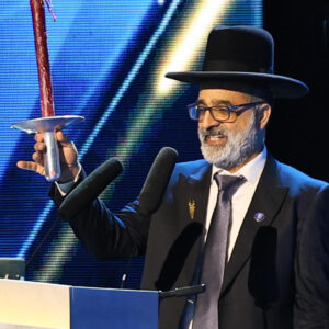משיא משואה. צילום - ארנון בוסאני